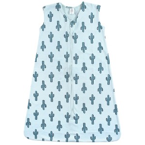 Yoga Sprout Baby Boy Sleeveless Jersey Cotton Sleeping Bag, Sack, Blanket, Cactus - 1 of 1