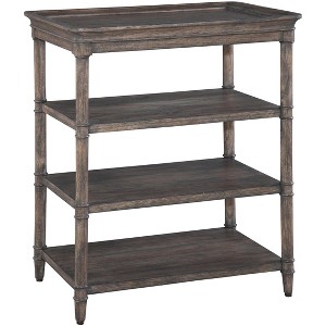 Hekman Three-Shelf Lamp Table 23507 Lincoln Park - 1 of 3