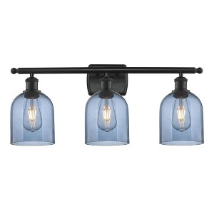 Bella - 3 Light Bath Vanity In Industrial Style-10.5 Inches Tall and 25.5 Inches Wide - 1 of 1