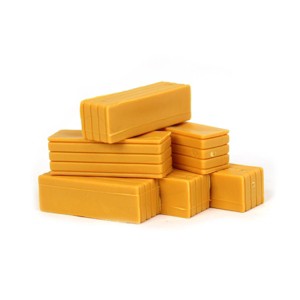 Standi Toys 1/64 6 Pack Plastic Yellow Big Square Straw Bales ST340 - 1 of 2