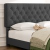 HYLEORY Queen Storage Bed Frame with 4 Drawers & Headboard, Upholstered Platform Bed Frame - image 3 of 4