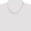 Black Bow Jewelry 1.65mm, Sterling Silver Octagon Solid Snake Chain Necklace - 2 of 4
