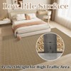 COZONY Area Rug Runner Mat Carpet, Machine Washable Stain Resistant Abstract Design Indoor Carpet - 2 of 4