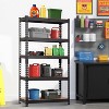 FDW 5-Tier Multi-functional Adjustable Heavy-duty Metal Storage Rack Storage Shelves - 2 of 4