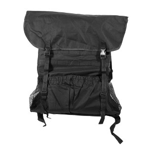 Unique Bargains Universal Outdoor Spare Tire Trash Bag Cargo Storage Bag Gear Bag for Off-Road Truck SUV Tailgate Trash Bag Tire Backpack Black 1 Pc - 1 of 4