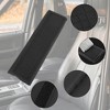 Unique Bargains Microfiber Leather Car Seat Belt Shoulder Pad Cover Cushion 9.06"x2.56" Black 2pcs - 3 of 4