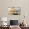 Art Remedy Tree of Golden Leaves Colorful Tree Art Framed - 2 of 4
