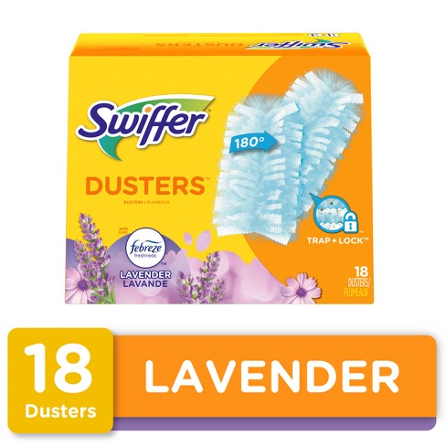 Swiffer Dusters Multi-surface Refills - Febreze Lavender Scent - 18ct :  Target