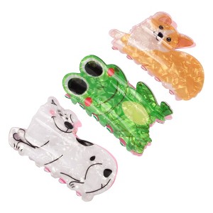 Unique Bargains Women's Fashion Cute Hair Clips 3 Pcs - 1 of 4