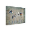 Trademark Fine Art - Jai Johnson 'Laundry Day Bluebirds' Canvas Art - 4 of 4