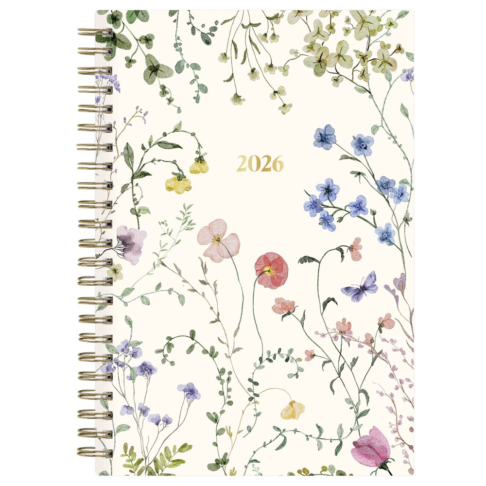 Photos - Accessory Blue Sky The Everygirl  Weekly/Monthly Planner 5"x8" Poetry Matte Hardcover 2026