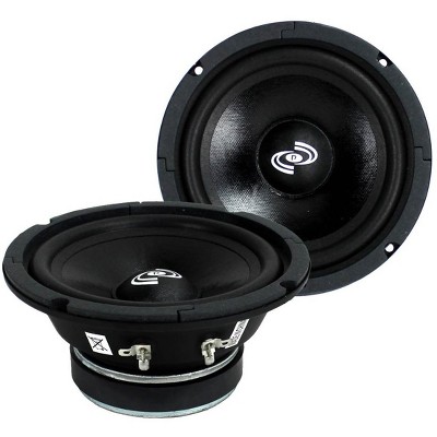 8 ohm midrange speakers