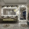 Apmir Super Bright 192 LEDs/m Front LED Lighted Anti-Fog Tempered Glass Bathroom/Vanity Mirror with ETL & 3-Year Warranty - 3 of 4