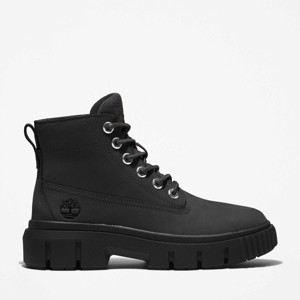 Timberland Women's Greyfield Mid Lace-Up Boot, Black, 9 : Target