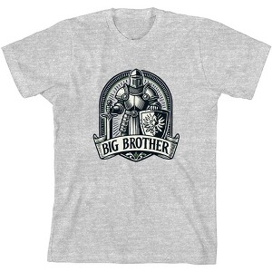 Big Brother Knight Boy's Crew Neck Short Sleeve Tee - 1 of 2