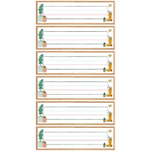 Carson Dellosa Education Grow Together Nameplates, 36 Per Pack, 6 Packs - 1 of 2