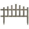 vidaXL Lawn Edgings 10 pcs Firwood 14.4' - 2 of 4