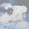 Unique Bargains Reusable Waterproof Shoe Covers Non-Slip for Men Women Easy to Clean Portable 1 Pair - 3 of 4