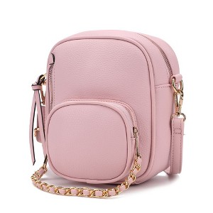 MKF Collection Winona Vegan Leather Convertible Women’s Crossbody and Shoulder Bag by Mia K - 1 of 4