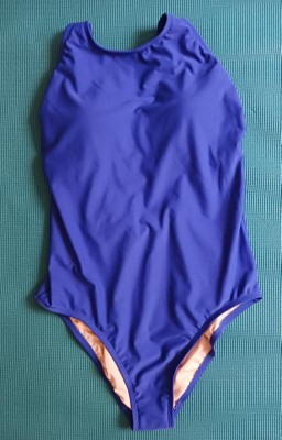 Women's High Neck Medium Coverage One Piece Swimsuit - Kona Sol™ Blue ...