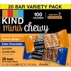 KIND Mini Chewy Peanut Butter + Dark Chocolate - 16oz/20ct - 2 of 4