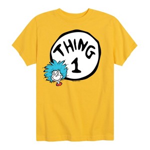 Boys' - Dr. Seuss - Thing One Short Sleeve Graphic T-Shirt - 1 of 4