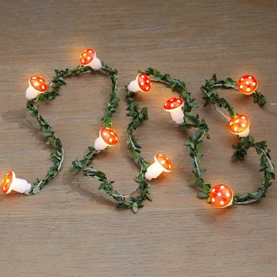 The Lakeside Collection Mushroom Lights