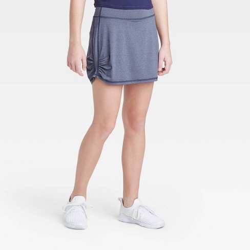 Girls' Knit Ruched Performance Skort - All In Motion™ : Target