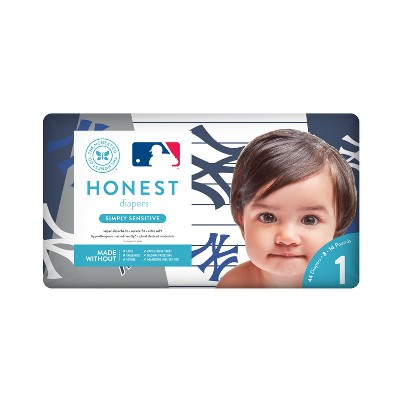 Target honest best sale diapers size 1