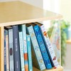 EdQ Rotating Big Book Display–White: 3-Tier Kids Bookshelf for Classroom Storage, Book Organizer with Acrylic Shelves for Homeschool Organization - 3 of 4