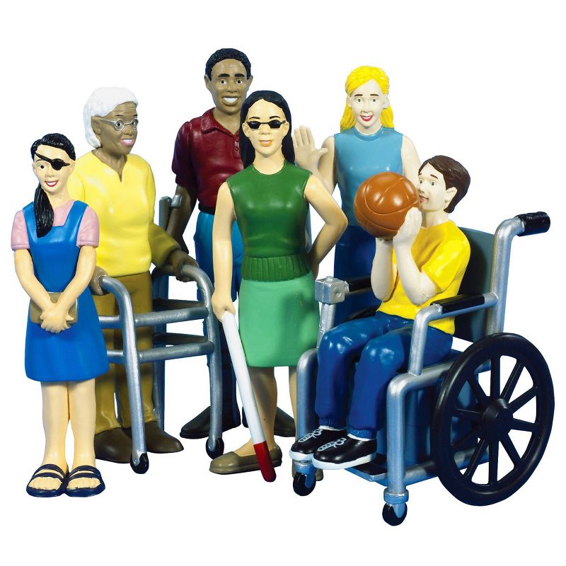 Creative Minds Friends With Diverse Abilities 5" Figures - Set of 6, 1 of 4