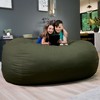 Big Joe Bean Bag Chair with Removeable Cover, Foam Filled, Multiple Sizes and Fabrics, All Ages - 4 of 4