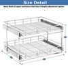 Pull Out Cabinet Organizer, Heavy Duty Cabinet Pull Out Shelves, Slide Out Drawers Organization for Kitchen - 3 of 4