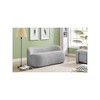 Meridian Furniture,Flair Boucle Fabric Bench - 2 of 4