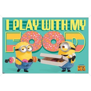 Trends International Illumination Despicable Me 4 - Donuts Framed Wall Poster Prints - 1 of 4