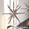 Hunter Fans 24" Jupiter Star Pendant Light Brushed Nickel Ceiling Fixture Mid-Century Design Dimmable 12 Bulbs - 4 of 4
