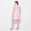 Women's Ruffle Sleeve Eyelet Mini A-Line Dress - Wild Fable™ - 3 of 3