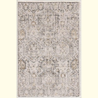 Hauteloom Rectangle Area Rug   Charcoal