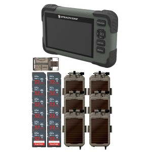 Stealth Cam Mounting Post for Camera& Solar Pak with Card Viewer 32GB Memory Cards and Card Reader (6 Pack) - 1 of 4