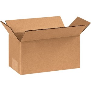 Box Partners 9" x 4" x 4" Shipping Boxes 32 ECT Brown 25/Bundle (944) - 1 of 4