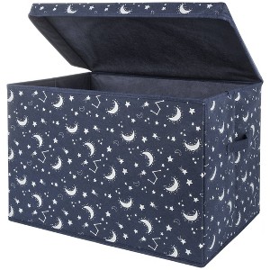 Sammy & Lou Printed Felt Toy Chest - Stars/Constellation - 1 of 4