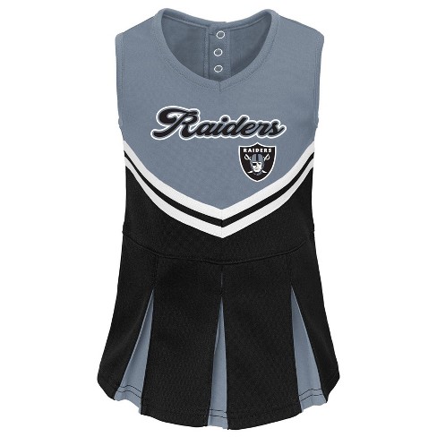 Nfl Las Vegas Raiders Toddler Girls' Cheer Set : Target