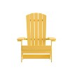Flash Furniture Charlestown All-Weather Poly Resin Indoor/Outdoor Folding Adirondack Chair - 3 of 4