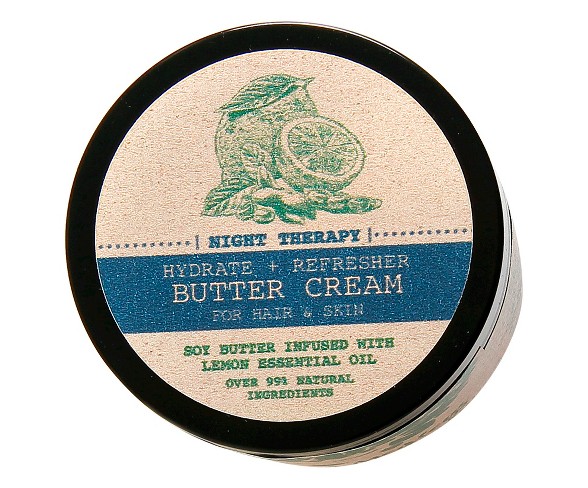 Kyra's Shea Medleys Night Therapy Hydrate + Refresher Butter Cream for Hair & Skin - 2.5 oz