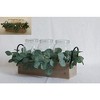 TX USA Corporation NAT Wood Box with Greenery for Home Decoration - 2 of 2