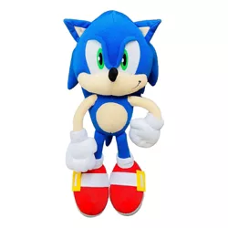 Great Eastern Entertainment Co. Sonic The Hedgehog 10 Inch Plush | Sonic with Fist