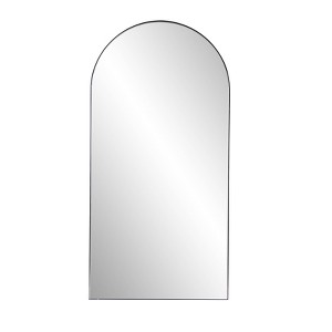 Howard Elliott Van Buren Stainless Steel Framed Mirror - 1 of 4