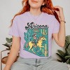 Simply Sage Market Women's Arizona State Cowgirl Short Sleeve Garment Dyed Tee - 2 of 3