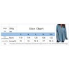 Women's Loose Casual Color - Block Patchwork Long - Sleeve Button Hoodie Jacket - 4 of 4