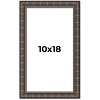 PosterPalooza | 10x18 Modern Bamboo Picture Frame, UV Acrylic, 5 Finishes - 2 of 4